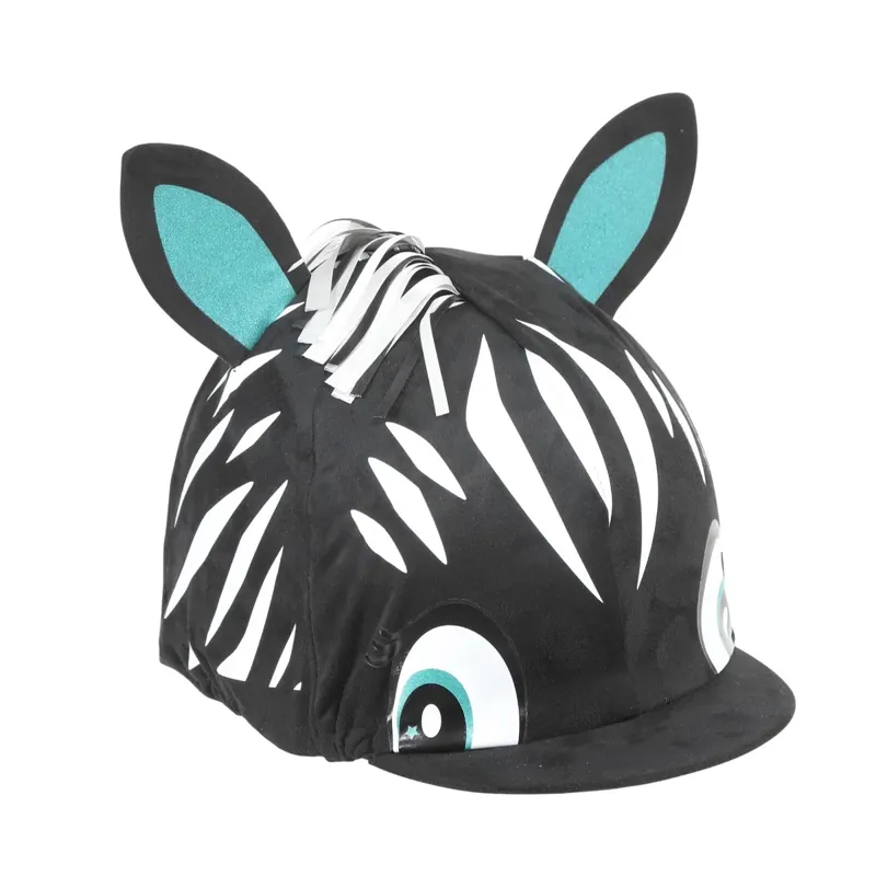 Shires Zebra Hat Cover 