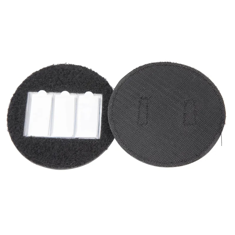 Shires Velociti Competition Round Number Holder - Black-3