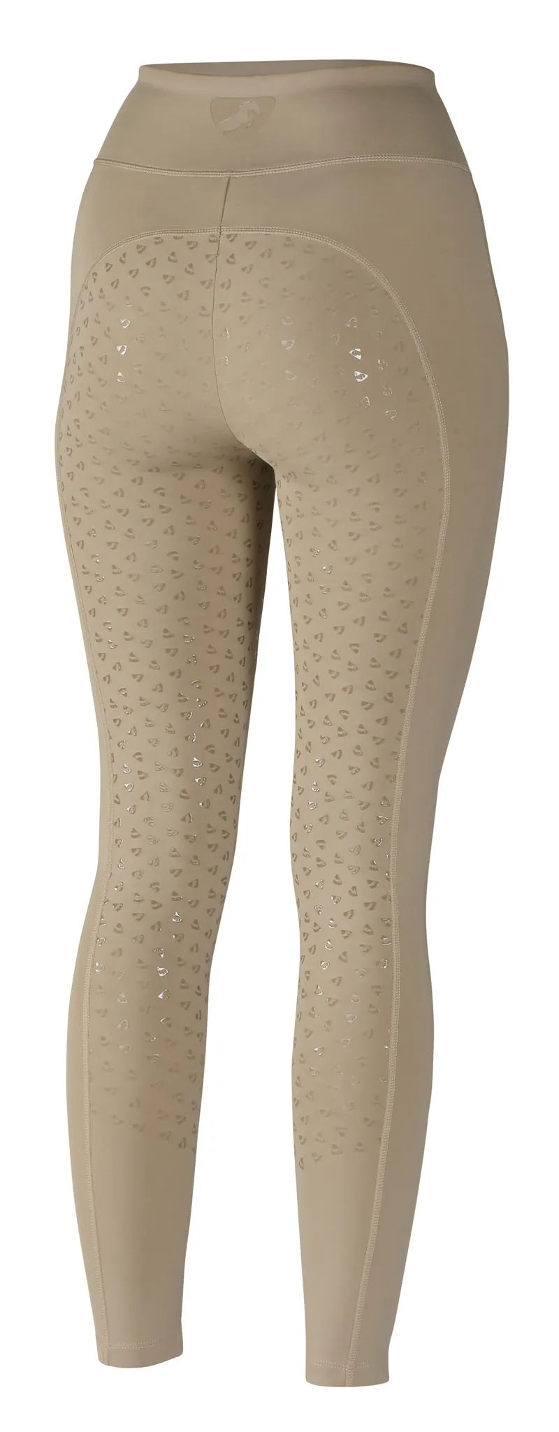 Shires Aubrion Hudson Ladies Riding Tights - Beige-2