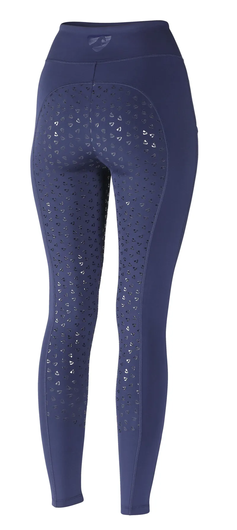 Shires Aubrion Hudson Maids Riding Tights - Navy-2