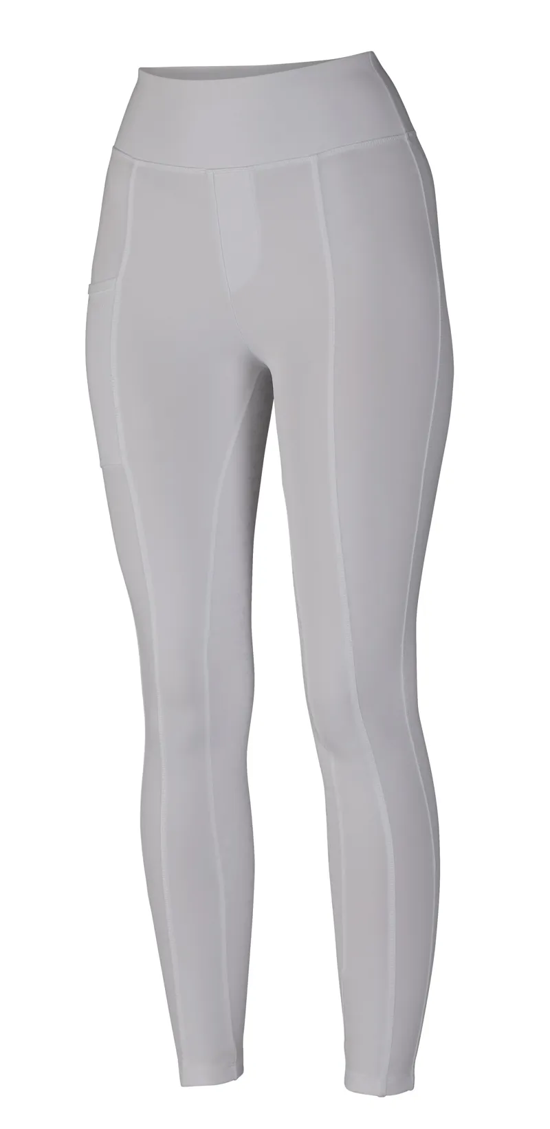 Shires Aubrion Hudson Ladies Riding Tights - White-2