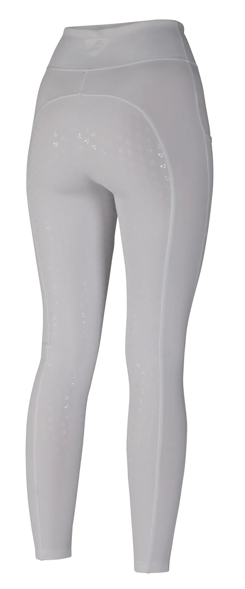 Shires Aubrion Hudson Maids Riding Tights - White-2