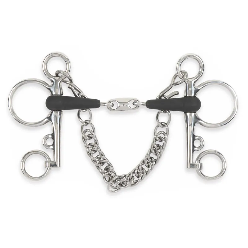 Shires Equikind+ Peanut Link Pelham Link Bit