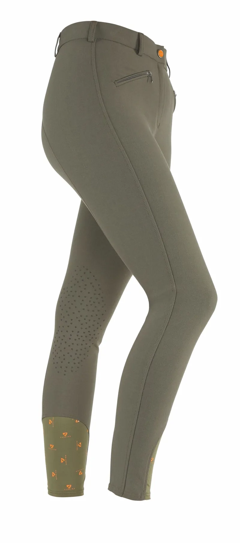 Shires Aubrion Thompson Ladies Breeches - Olive