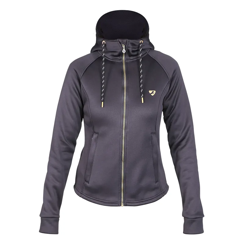 Shires Aubrion Kilburn Ladies Hoodie - Charcoal