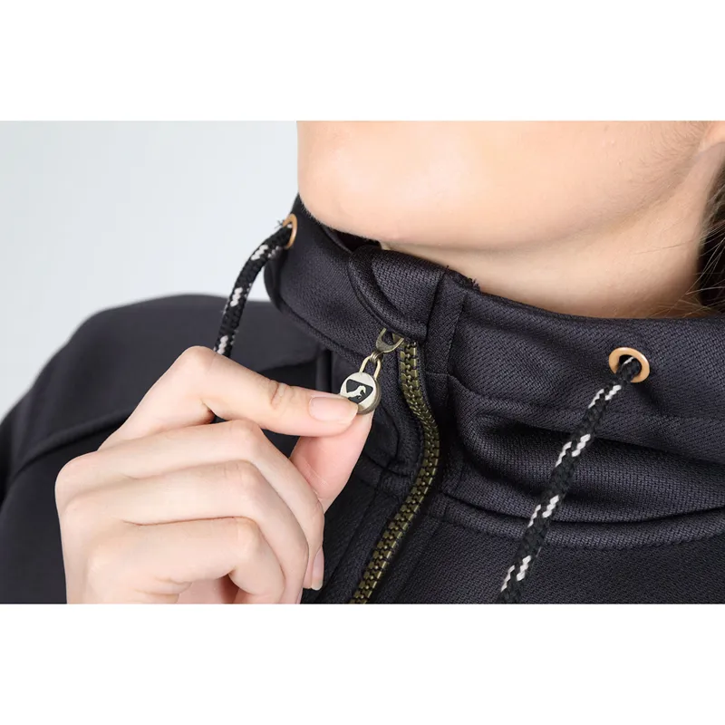 Shires Aubrion Kilburn Ladies Hoodie - Charcoal-1