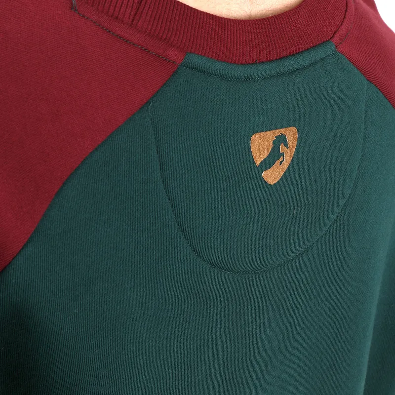 Shires Aubrion Women's Boston Sweatshirt - Dark Green-3