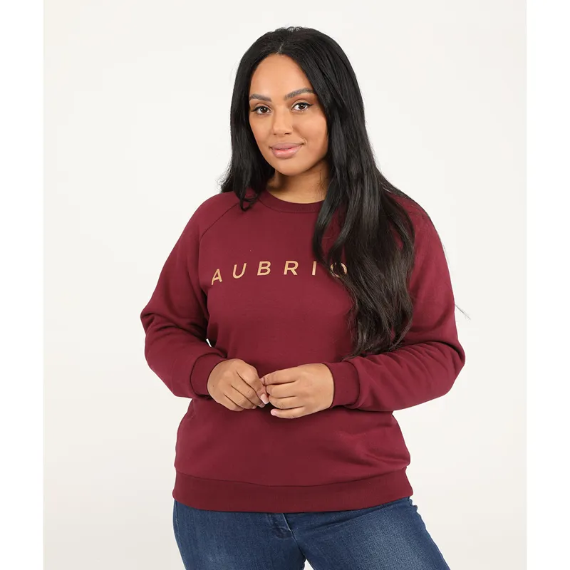 Shires Aubrion Women's Boston Sweatshirt - Wine