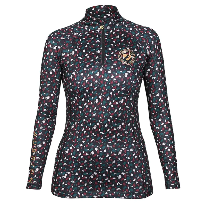 Shires Aubrion Newbury Ladies Long Sleeve Base Layer - Brushstroke