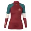Shires Aubrion Newbury Ladies Long Sleeve Base Layer - Wine