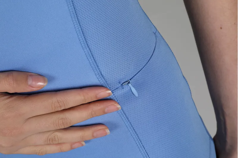 Shires Aubrion Highgate Ladies Short Sleeve Base Layer - Sky Blue-3