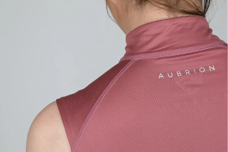 Shires Aubrion Westbourne Sleeveless Ladies Base Layer - Dusky Pink-3