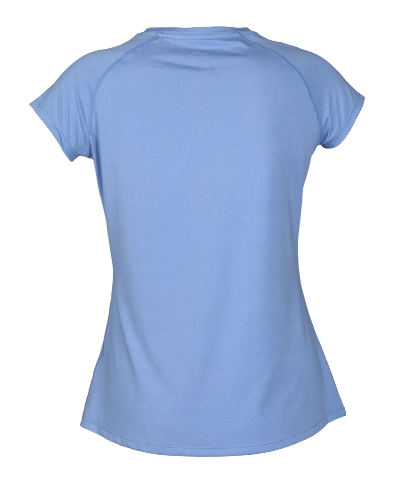Shires Aubrion Elverson Tech Ladies T- Shirt - Sky Blue-1