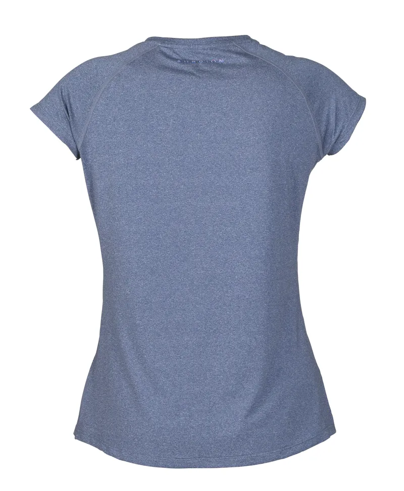 Shires Aubrion Elverson Tech Ladies T- Shirt - Dark Navy-1