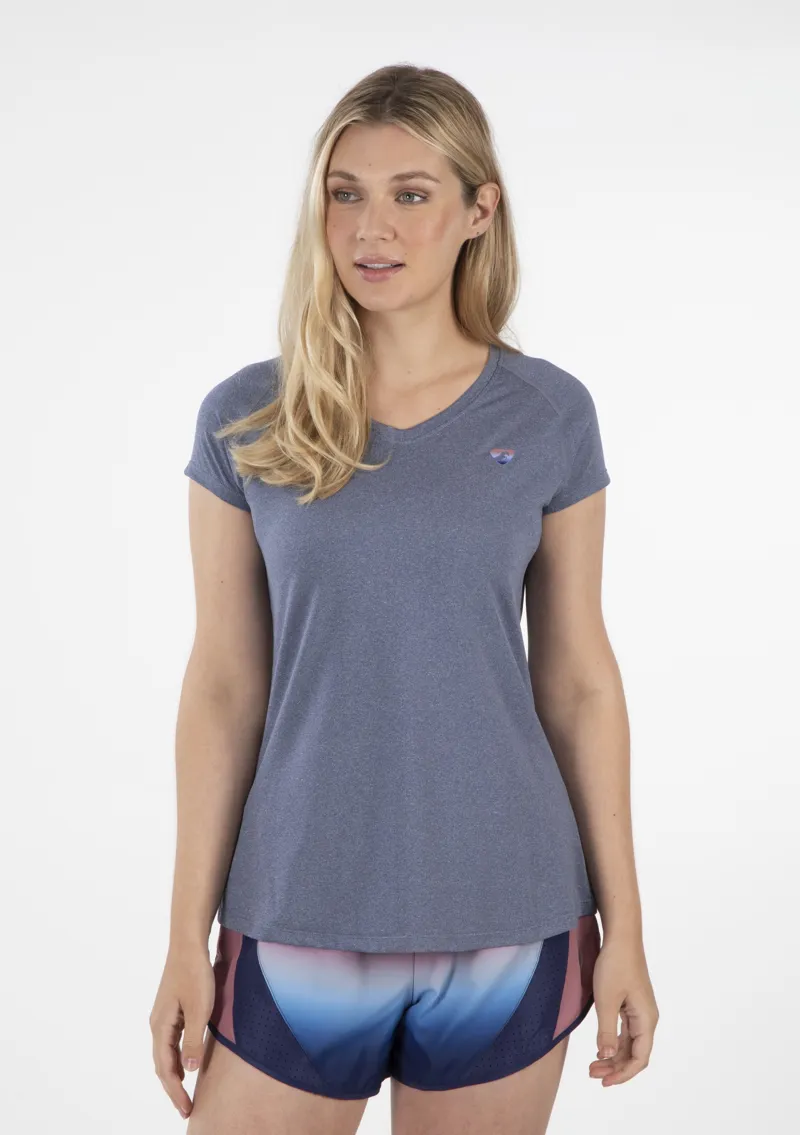 Shires Aubrion Elverson Tech Ladies T- Shirt - Dark Navy-2