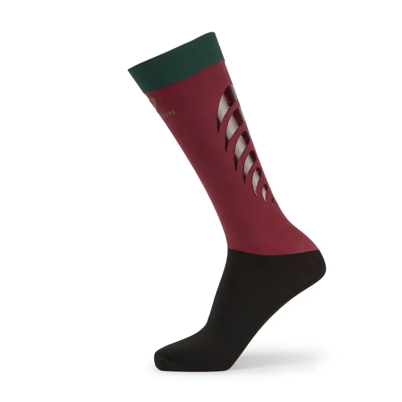 Shires Aubrion Sudbury Performance Socks - Wine