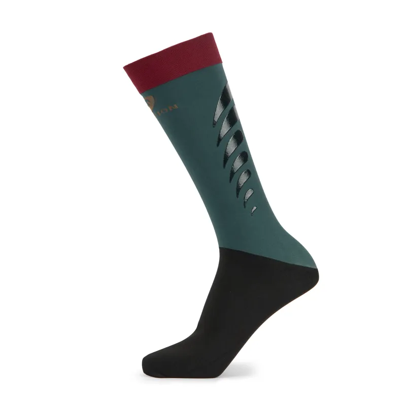 Shires Aubrion Sudbury Performance Socks - Dark Green