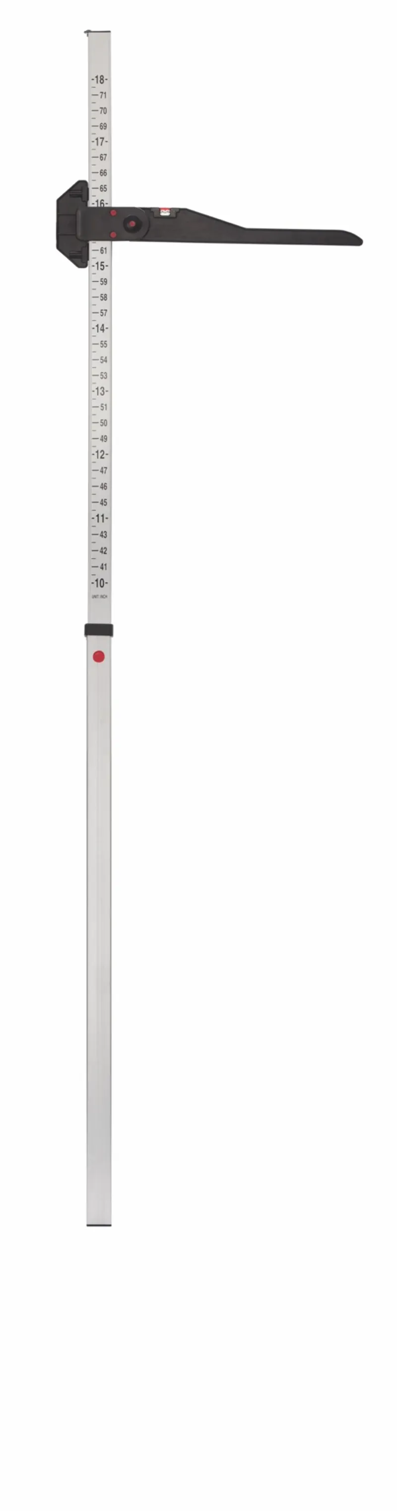 Shires Aluminium Metal Extending Measuring Stick