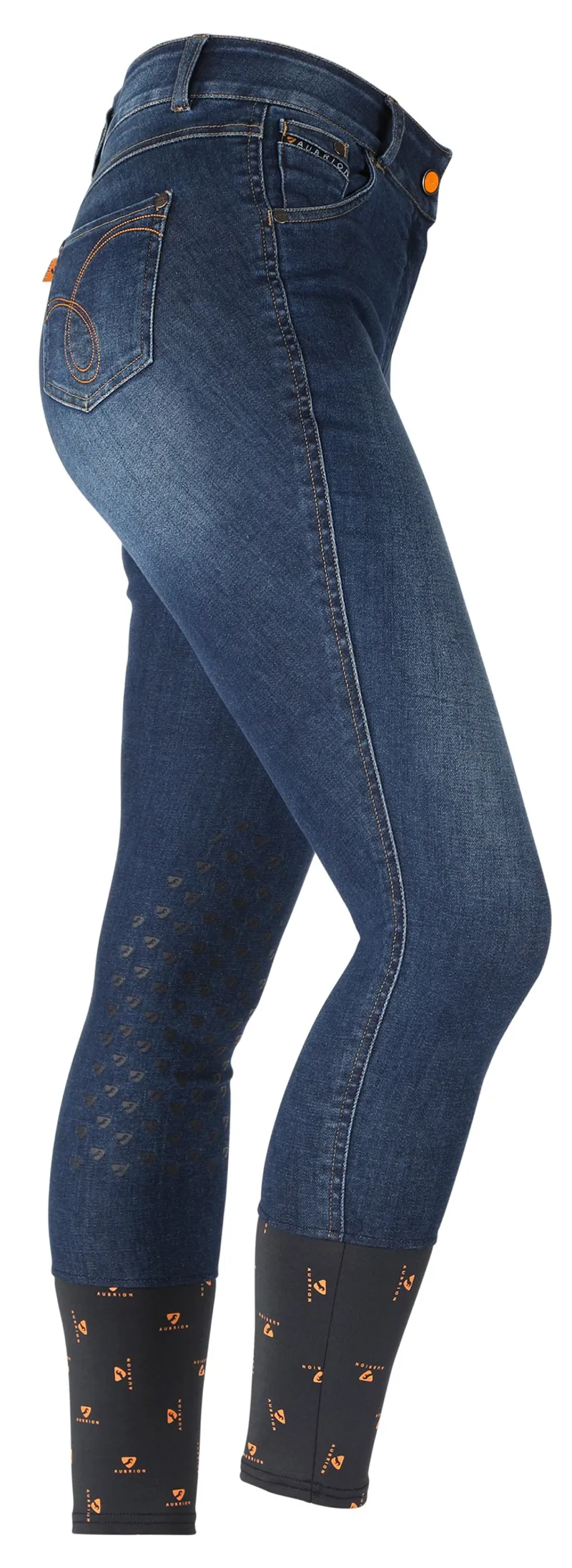 Shires Aubrion Putney Denim Childs Breeches - Dark Blue