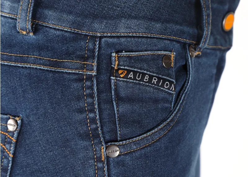 Shires Aubrion Putney Denim Childs Breeches - Dark Blue-1