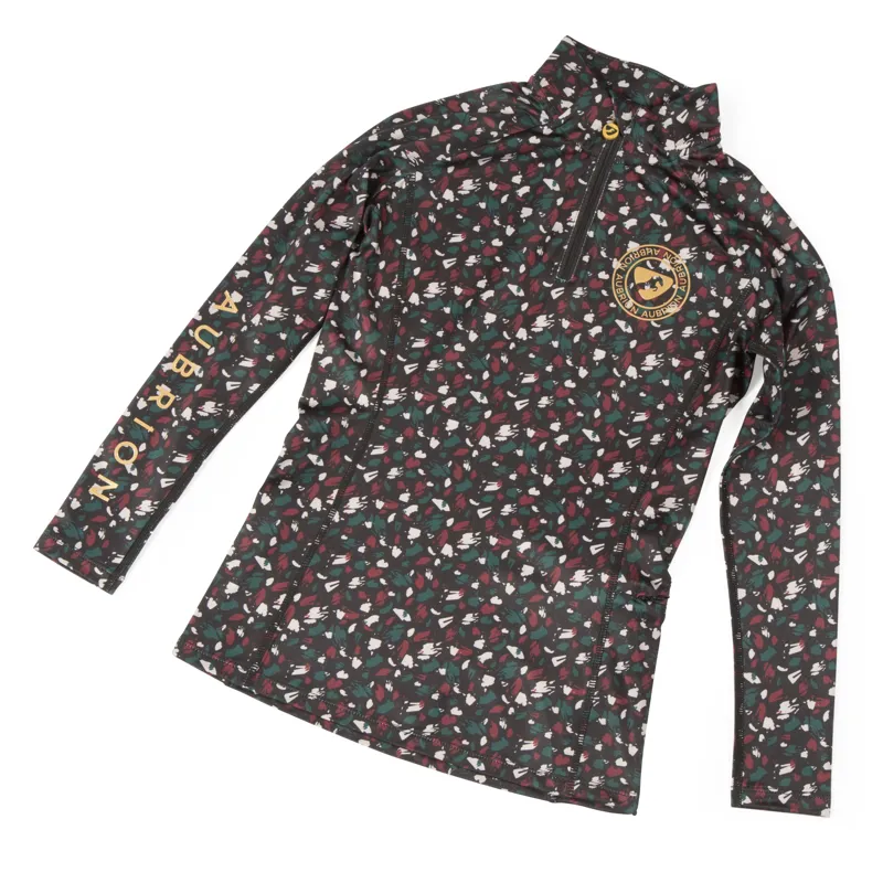 Shires Aubrion Newbury Children's Long Sleeve Base Layer - Brushstroke