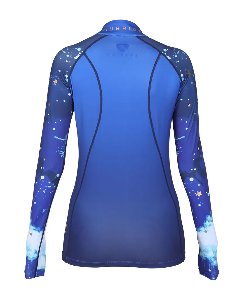 Shires Aubrion Hyde Park Ladies Cross Country Shirt - Midnight-3