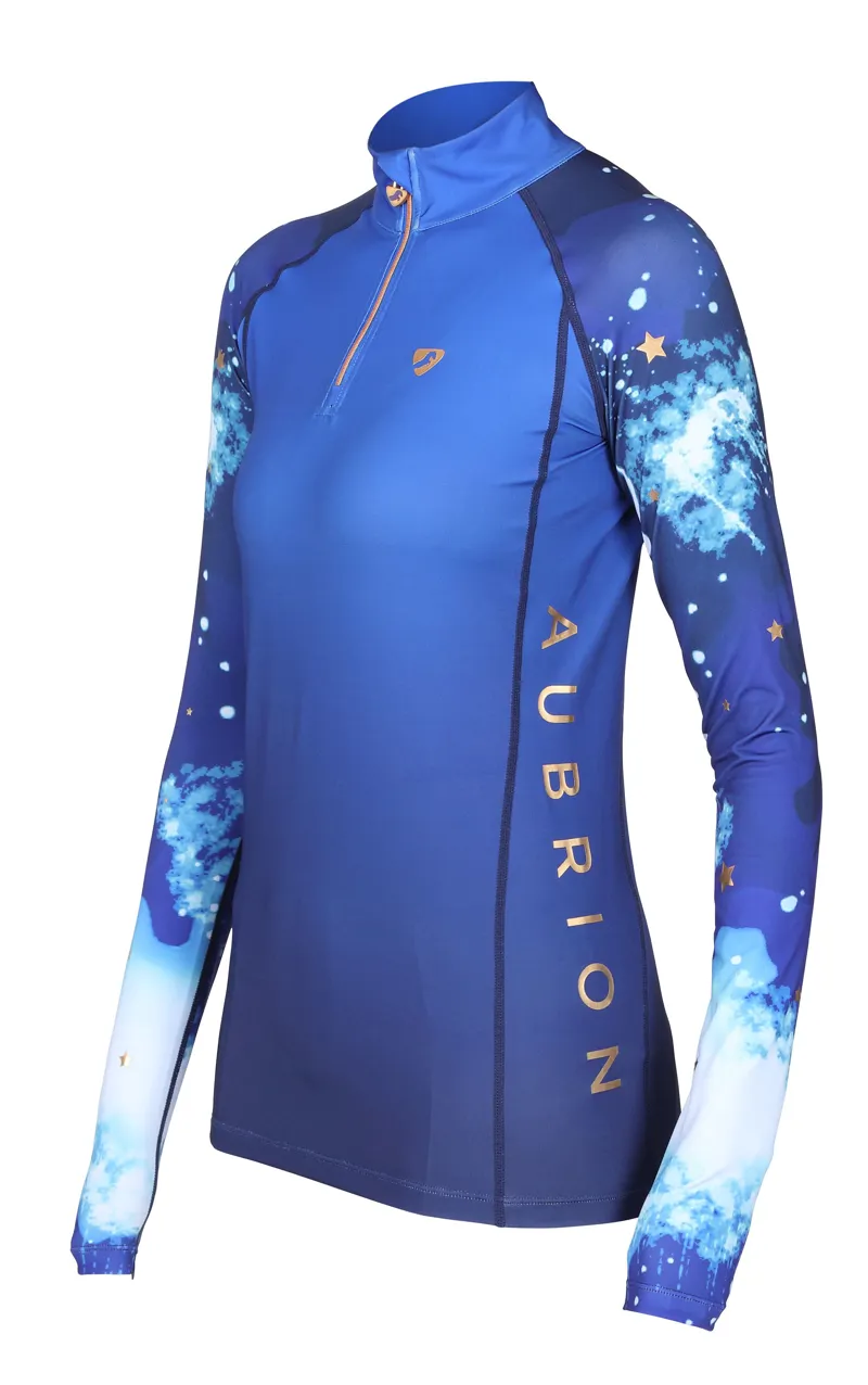 Shires Aubrion Hyde Park Ladies Cross Country Shirt - Midnight