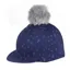 Shires Aubrion Hyde Park Hat Cover - Navy Ditsy