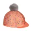 Shires Aubrion Hyde Park Hat Cover - Orange Spot