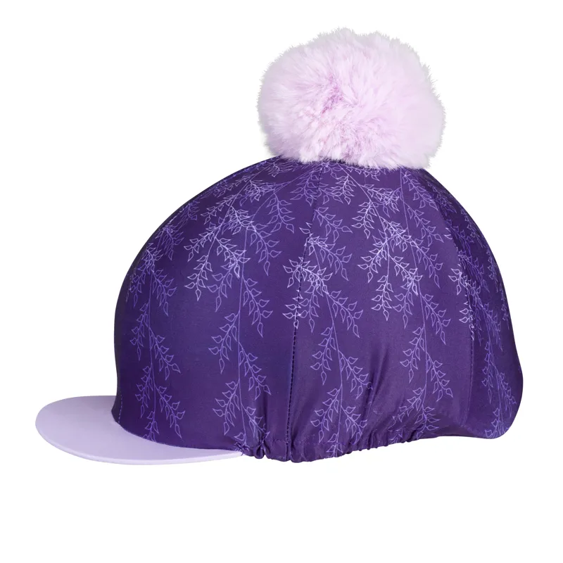 Shires Aubrion Hyde Park Hat Cover - Lavender Leaf