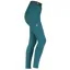 Shires Aubrion Dutton Girls Riding Tights - Dark Green