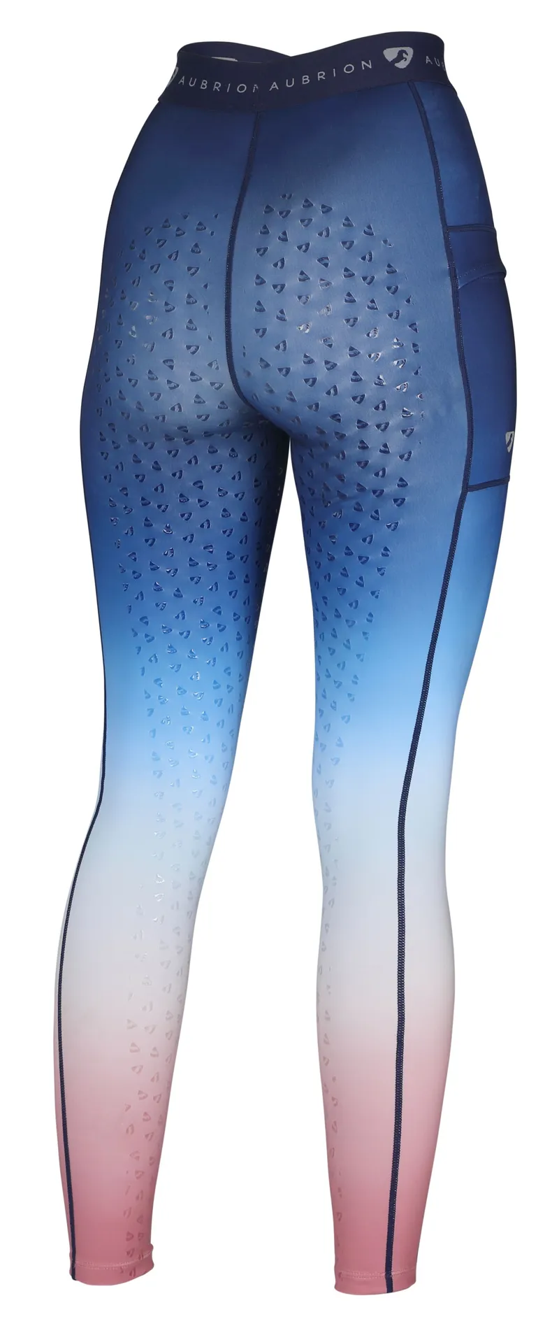 Shires Aubrion Dutton Riding Tights - Ombre - Large-2
