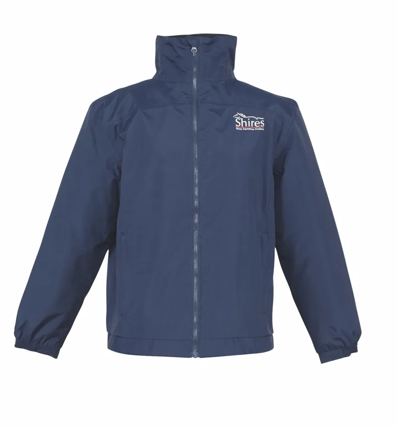 Shires Team Branded Childrens Jacket - Navy
