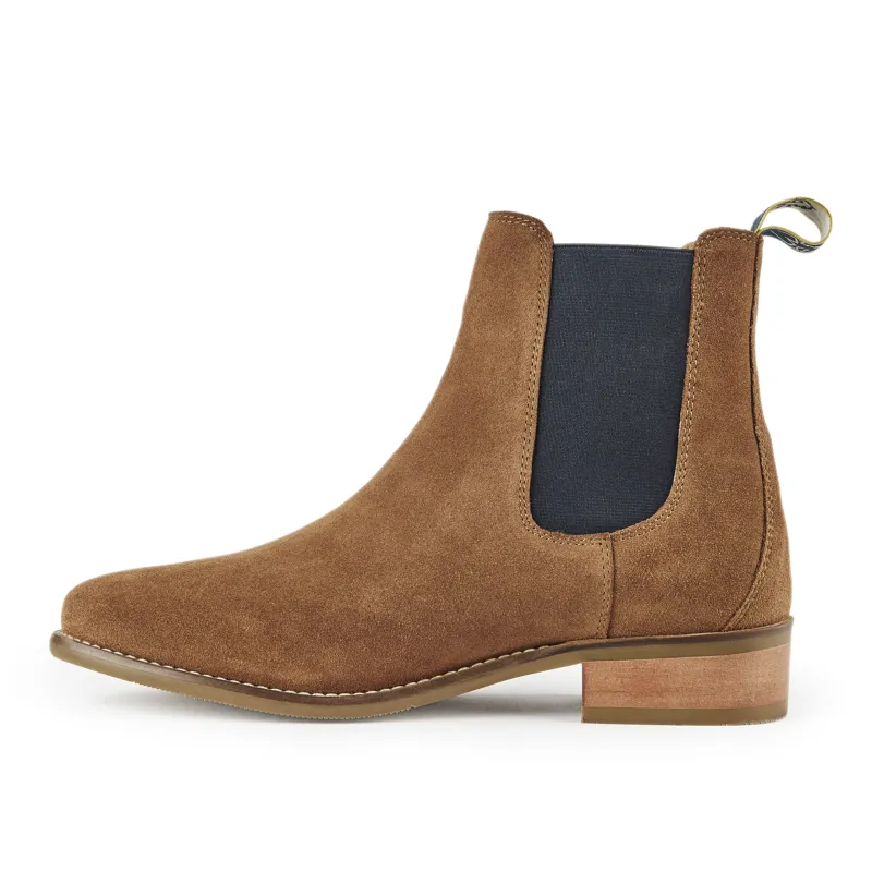 Shires Moretta Rosalie Heeled Chelsea Boots - Tan-3