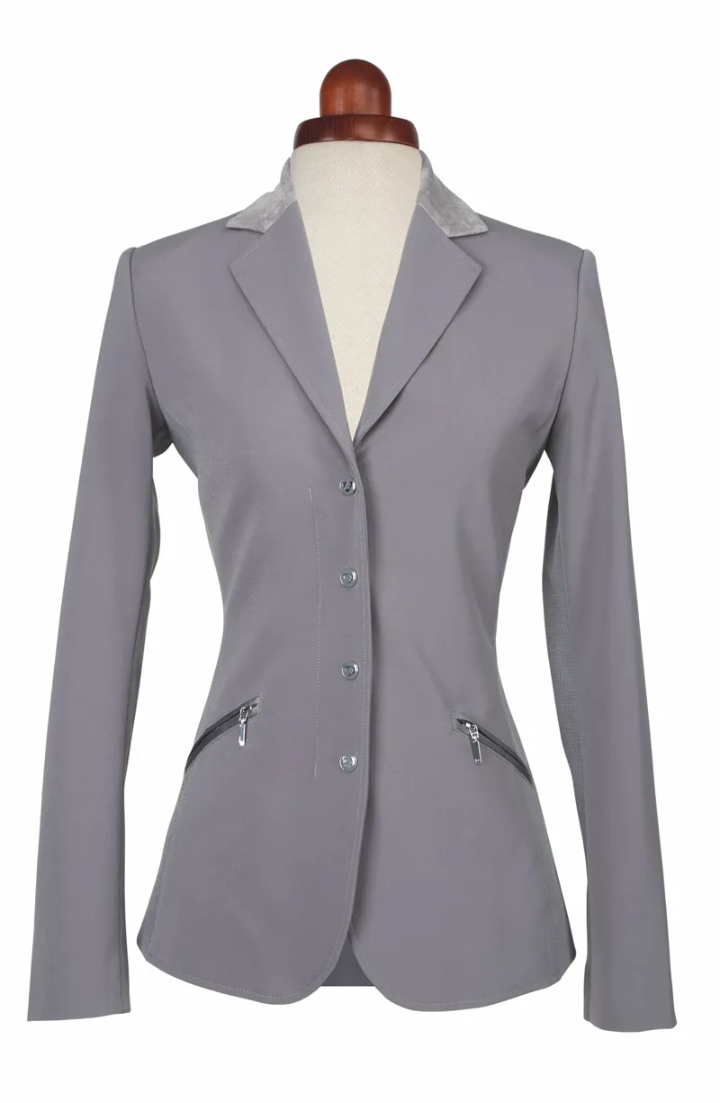 Shires Aubrion Oxford Ladies Show Jacket - Grey