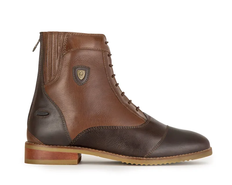 Shires Moretta Teresa Lace Womens Paddock Boots - Chestnut