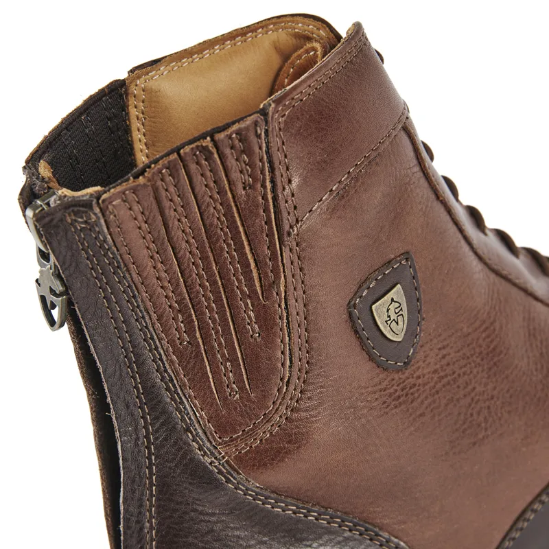Shires Moretta Teresa Lace Womens Paddock Boots - Chestnut-2