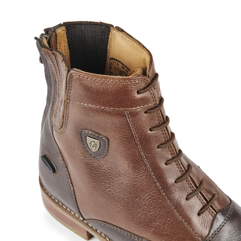 Shires Moretta Teresa Lace Womens Paddock Boots - Chestnut-1