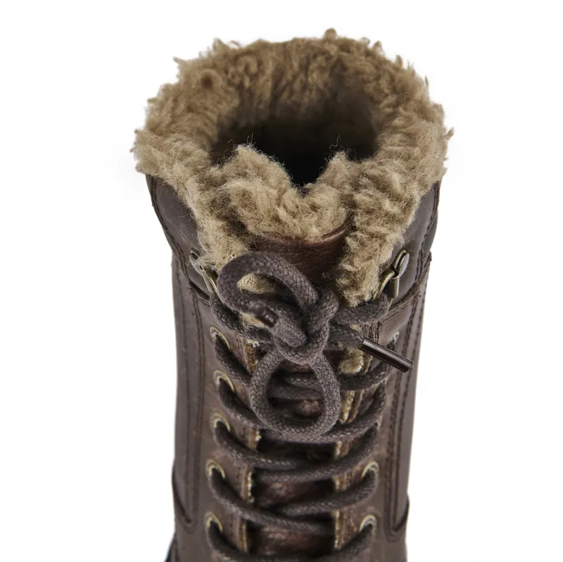 Shires Moretta Ottavia Womens Lace Country Boots - Dark Brown-2