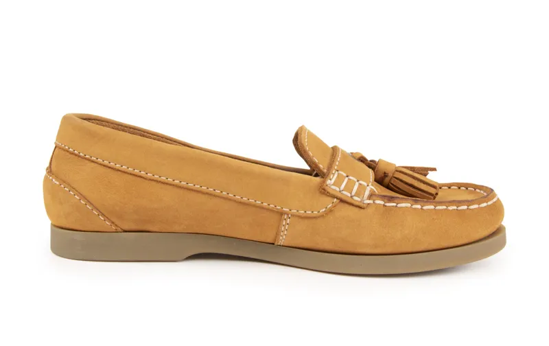 Shires Moretta Ladies Alita Loafers - Tan-1