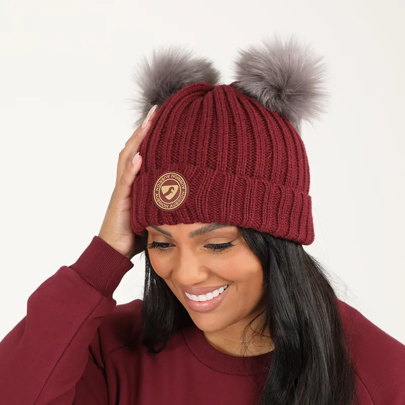 Shires Aubrion Kennington Hat - Wine-1