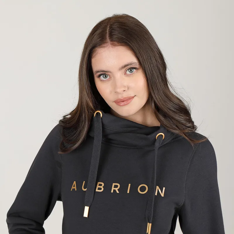Shires Aubrion Latimer Ladies Hoodie - Charcoal-3