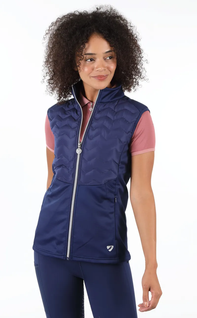 Shires Aubrion Vale Light Gilet - Dark Navy-2