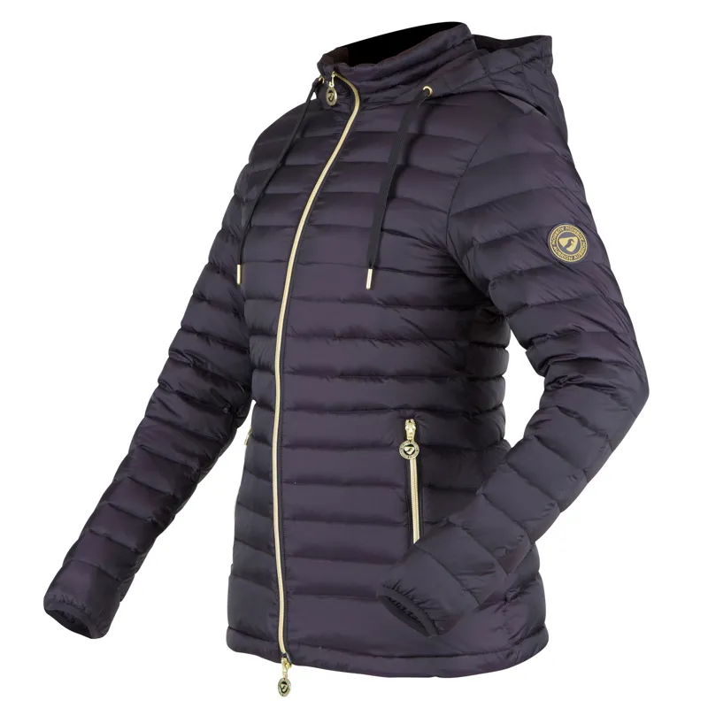 Shires Aubrion Norwood Packaway Down Ladies Jacket - Charcoal-3