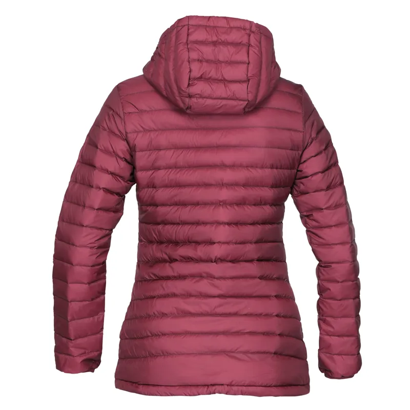 Shires Aubrion Norwood Packaway Down Ladies Jacket - Wine-3