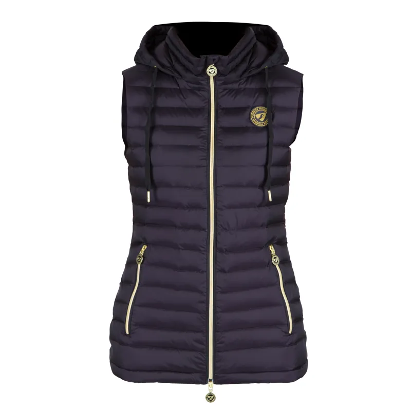 Shires Aubrion Norwood Packaway Ladies Gilet - Charcoal-1
