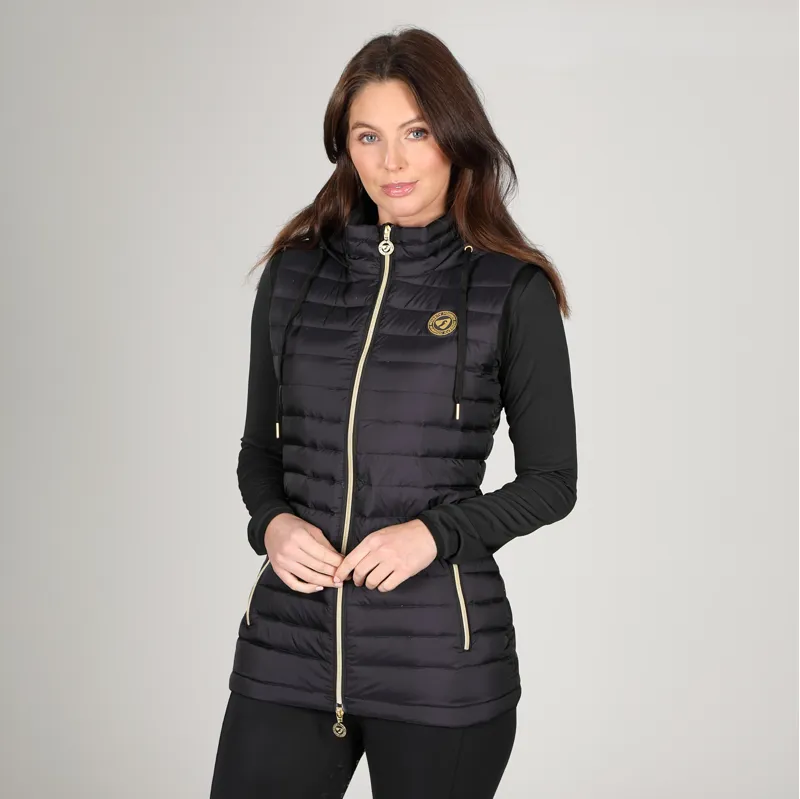 Shires Aubrion Norwood Packaway Ladies Gilet - Charcoal