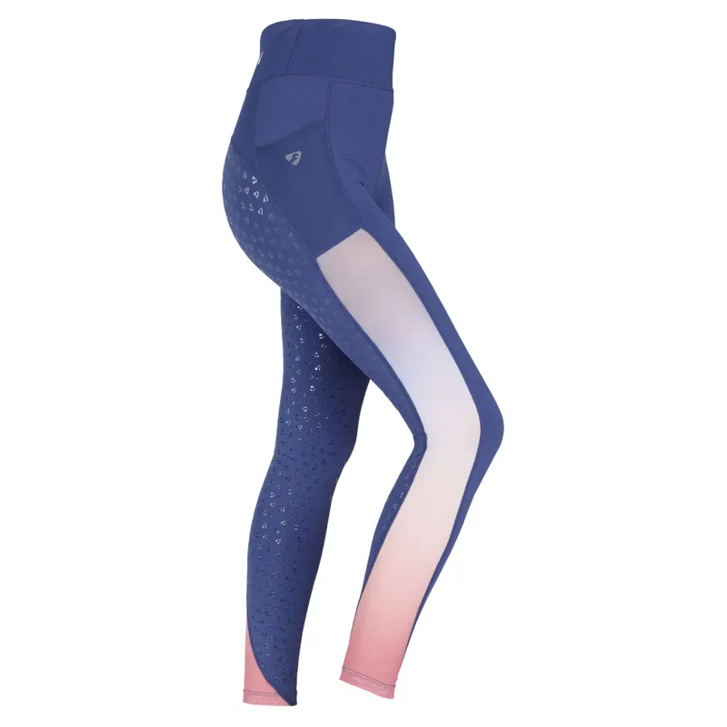 Shires Aubrion Leyton Mesh Riding Tights - Ombre