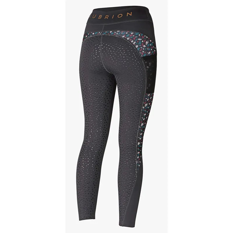 Shires Aubrion Coombe Ladies Riding Tights - Brushstroke-3