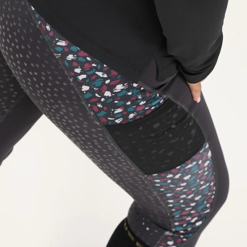 Shires Aubrion Coombe Ladies Riding Tights - Brushstroke-2